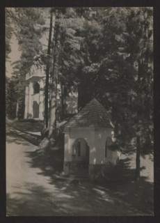 Vilnius vicinity. Calvary — Station. Photographer: Jan Bulhak 1876–1950. Vilnius Calvary Werki.