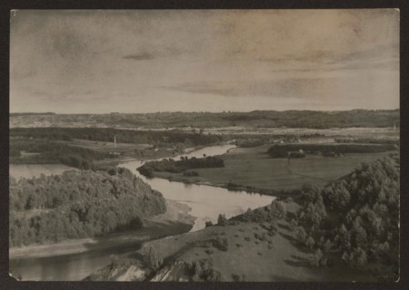 Ponary and Neris, Vilnius environs. Photographer: Jan Bulhak 1876–1950. Subject: Neris River,