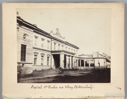 Hospitium Sancti Spiritus Hospital of the Holy Spirit on Elektoralna Street, Warsaw. Building