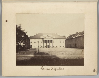 Resursa Kupiecka Former Mniszech Palace at Senatorska Street, Mniszech Palace Warsaw, Warsaw