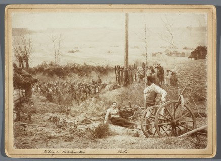Painting the Raclawice Panorama: Tadeusz Popiel and Ludwig Boller on the artificial terrain next to