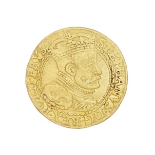 Gdansk ducat, Stefan I Batory king of Poland; 1575–1586 author, Poland place of origin, Gdansk