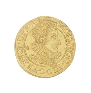 Gdansk ducat; Klüwer, Filip fl. 1588–1601, mintmaster co-creator; Sigismund III Vasa King of