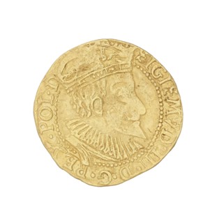 Gdansk ducat; Klüwer, Filip fl. 1588–1601, mintmaster; Sigismund III Vasa King of Poland; r.