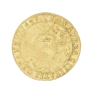 Gdansk ducat; Rogge, Gerhard fl. 1639–1657, co-creator; Wladyslaw IV Vasa King of Poland;