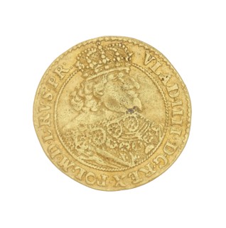 Gdansk ducat, Wladyslaw IV Vasa king of Poland; 1632–1648; engraved/struck by Gerhard Rogge fl.
