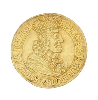 Gdansk ducat; Lesse, Daniel mintmaster, 1656–1685 and John II Casimir Vasa King of Poland,