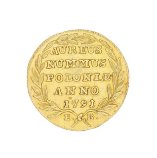 Crown ducat, Stanislaw August Poniatowski King of Poland; 1764–1795 creator, Efraim Brenn