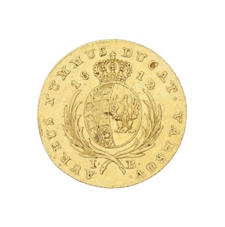 Warsaw ducat, Frederick Augustus King of Saxony, Duke of Warsaw; 1750–1827 — maker; Jakub Benik