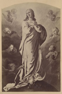 Photograph of a painting: Ignacy Jasinski 1833–1878, Immaculate Conception, from the church in Nowe