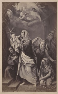 Photograph of a painting: Ignacy Jasinski 1833–1878, The Offering of St. John the Baptist, 1862;