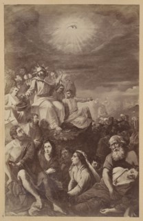 Photograph of a painting: Ignacy Jasinski 1833–1878, Divine Providence for the Church of St.