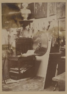 Ignacy Jasinski's 1833–1878 painting studio at the Hotel Europejski in Warsaw; Ignacy Jasinski