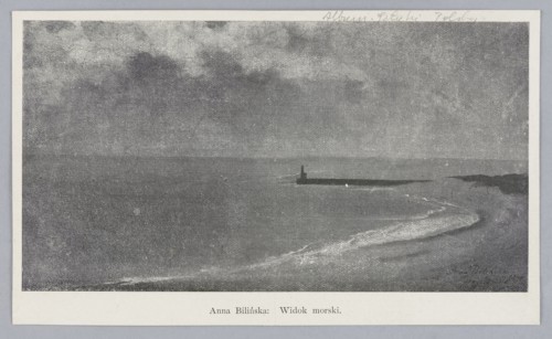 Reproduction of a painting: Anna Bilinska-Bohdanowicz 1857–1893, Sea View, 1890; painting; Polish