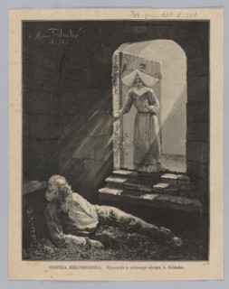 Sister of Mercy; 1882; painting by Anna Bilinska-Bohdanowiczowa Anna Bilinska, 1854–1893 reproduced