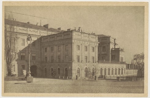Warsaw. Royal Castle, photographer Jan Bulhak 1876–1950; co-author: St. Wojciech's Printing House