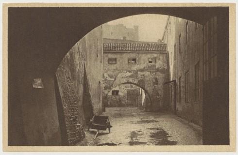 Warsaw. Old Town - Piwna Street, St. Adalbert's Printing and Bookstore; co-creator Bulhak, Jan