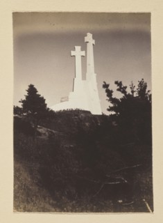 Three Crosses; photograph, volume 1, Bulhak, Jan 1876–1950, Vilnius Lithuania, Wiwulski, Antoni