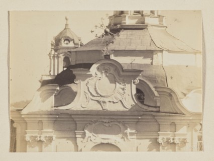 Dominican Church of the Holy Spirit Vilnius; photograph, 1912; Baroque architecture with domes;