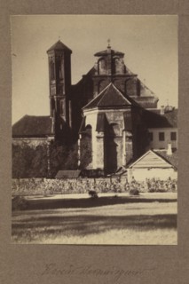 Bernardine Church; photograph, 1912; Bulhak, Jan 1876–1950; Vilnius; photographic print: height 16