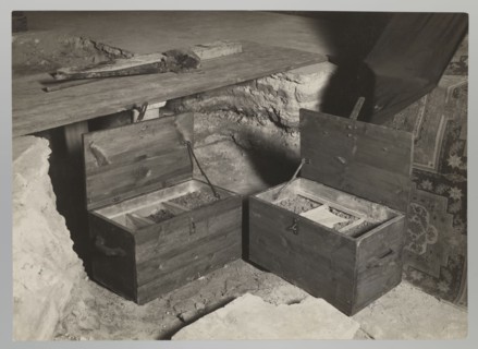 Royal Cathedral Crypt — Open Chests; Bulhak, Jan 1876–1950; Vilnius Lithuania; Archcathedral