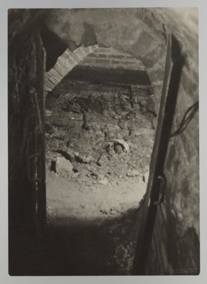 Vilnius. Cathedral — entrance to the royal crypt; photograph by Jan Bulhak 1876–1950; Archcathedral