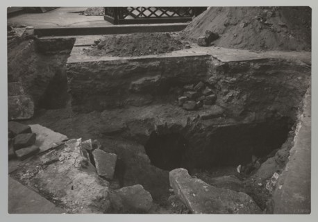 Vilnius. Cathedral - entrance to the royal crypt; Bulhak, Jan 1876–1950; Vilnius Lithuania;