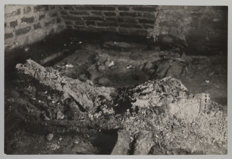 Vilnius — Cathedral interior of the royal crypt. Photograph by Jan Bulhak 1876–1950. Archcathedral
