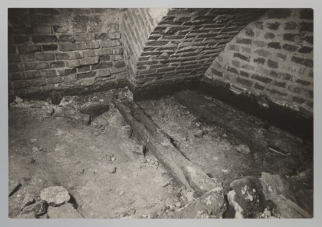 Vilnius. Cathedral — interior of the royal crypt, photograph by Jan Bulhak 1876–1950, Archcathedral