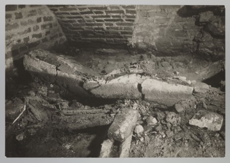 Vilnius. Cathedral — interior of the royal crypt, photographed by Jan Bulhak 1876–1950,
