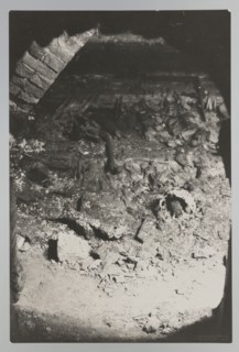 Vilnius. Cathedral - interior of the royal crypt; crypts; archaeological excavations after the 1931