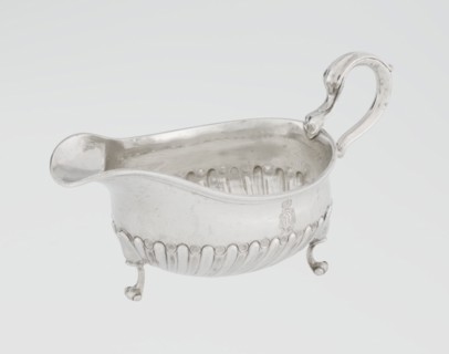 Sauce boat by Charles Stuart Harris fl. 1852–1897, made by Harris, CS & Sons London; goldsmiths, fl