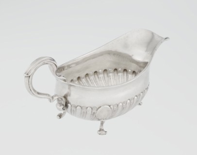 Sauce boat by Charles Stuart Harris fl. 1852–1897 and Harris, CS & Sons London; goldsmith's firm;