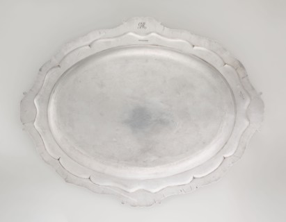Oval Platter, Smith, Benjamin & James fl. 1809–1812 maker's role / goldsmith's firm; Georgian,