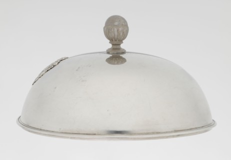 Platter lampshade, Scott, Digby & Smith, Benjamin fl. 1802–1807 goldsmith; Silver hemispherical