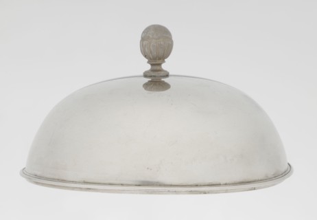 Platter lampshade, Scott, Digby & Smith, Benjamin fl. 1802–1807, goldsmith. Silver hemispherical