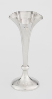 Chalice-shaped vase by Woodward, Horace & Co Ltd Birmingham, London; fl. ca. 1851–1919. Maker's