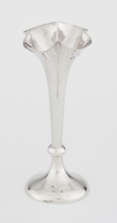 Chalice-shaped vase, maker: Woodward, Horace & Co Ltd Birmingham, London; fl. ca 1851–1919, maker's