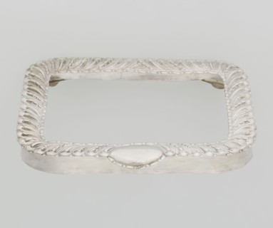 Dressing mirror frame by Comyns & Sons London; goldsmiths; active 1859–1953. Rectangular mirror