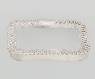 Dressing mirror frame by Comyns & Sons London; goldsmiths; fl. 1859–1953. Rectangular mirror frame