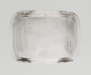 Tray on legs by William Bennet fl. 1796–1825, goldsmith. English Regency style, 1811/1812, London,