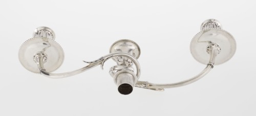 Classicist Two-Armed Candelabra, maker: John Schofield fl. 1776–1796, maker classification: