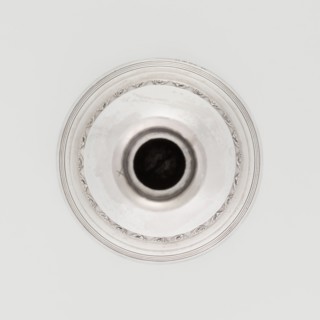 Single-candle candlestick by John Schofield fl. 1776–1796. Classicism/Georgian/George III style.
