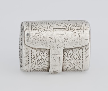 Fragrance container vinaigrette, maker: Thomas Shaw fl. 1822–ca. 1840; 1782–1845, goldsmith.
