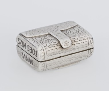 Fragrance container vinaigrette, maker: Thomas Shaw fl. 1822–ca.1840; 1782–1845, scrap - purchase,