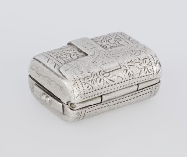 Fragrance container vinaigrette, maker Thomas Shaw fl. 1822–ca. 1840; 1782–1845, goldsmith.