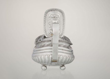 Teapot, maker: George McHattie fl. 1799–ca. 1825. English Regency style, 1819–1820, Edinburgh,