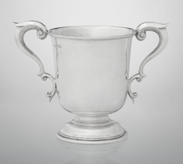 Prize cup by Mappin & Webb Ltd goldsmith, silversmith, dealer; fl. 1859-. Cup on a circular,