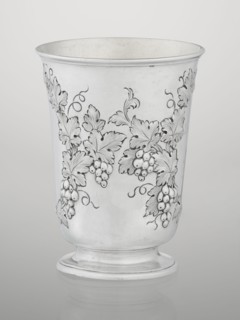 Conical mug by Barnard, Edward & Sons Ltd, London goldsmith's firm, fl. ca. 1680– ; silver conical
