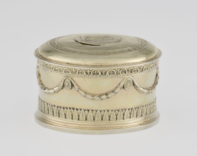 Toilet box, maker: Thomas I Pitts fl. 1755–ca. 1793, goldsmith; style: Classicism/Georgian/George